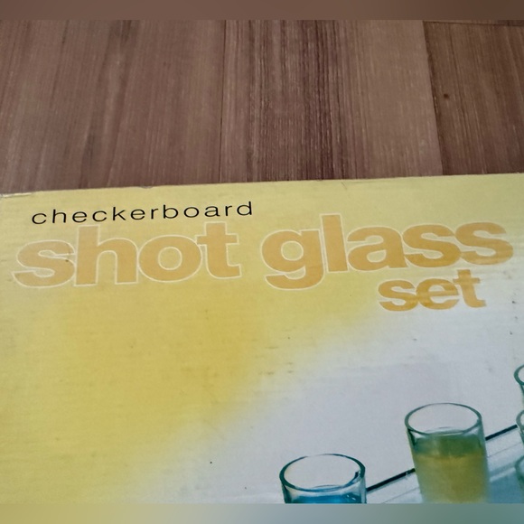 Essentials Shot Glass Checkers/Chess Set - Picture 2 of 7